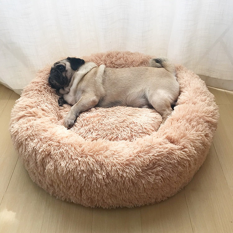 Super Soft Kennel Dog Round Bed