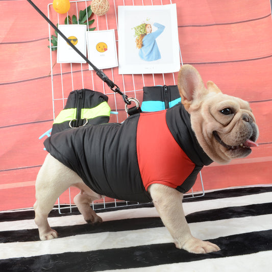 Waterproof French Bulldog Big Dog Vest Jacket