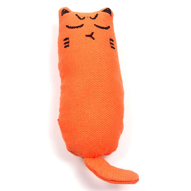Interactive Cat Catnip Plush Toy